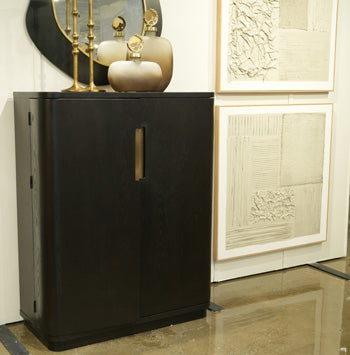 Haldenwick Bar Cabinet - Black
