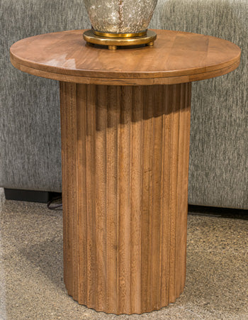 Towner Grove End Table - Natural Brown