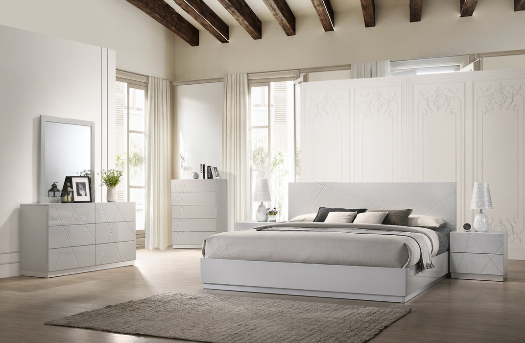 Naples Grey Bed 