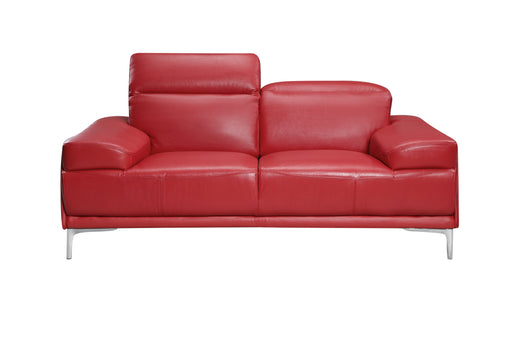 Nicolo Love Seat in Red 18981-L