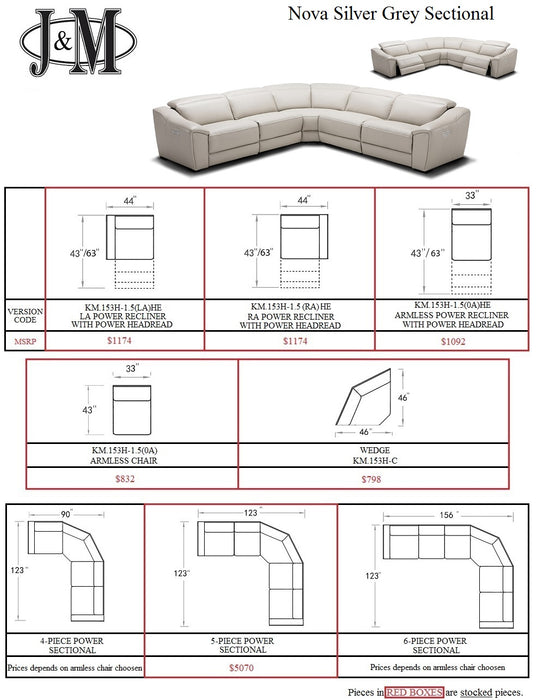 Nova Motion Sectional 