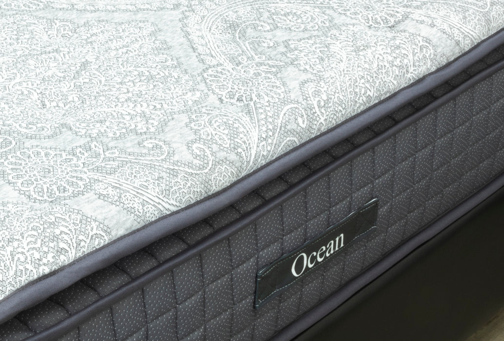 Ottomanson Ocean Collection 11 in. Medium Firm Pillow Top Hybrid Mattress