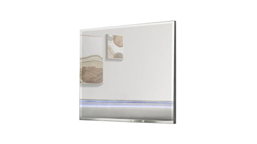 Olivia Mirror – Olivia Mirror in White by Galaxy Home Furnishings