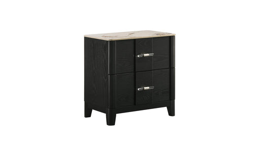 Opel Nightstand – Opel Nightstand Black by Galaxy Home Furnishings