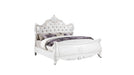 Opulence Bed – Opulence Queen Bed White by Galaxy Home Furnishings