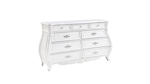 Opulence Dresser – Opulence Dresser in White by Galaxy Home Furnishings