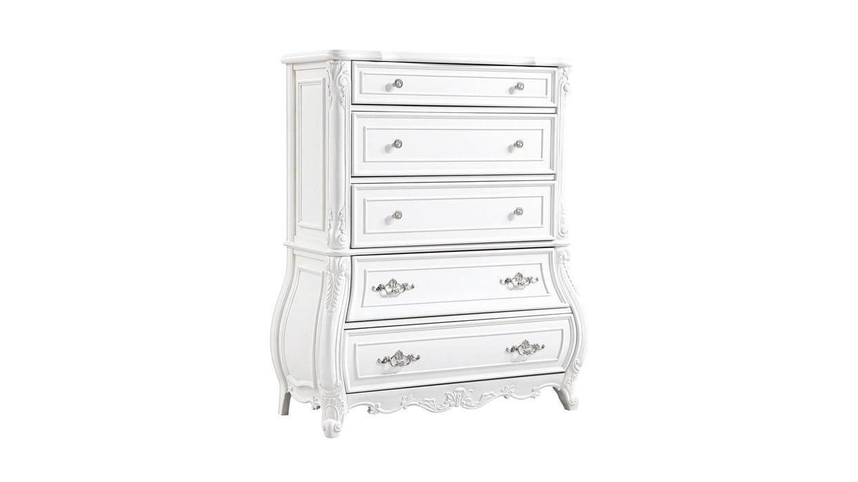Opulence Chest – Opulence Chest in White by Galaxy Home Furnishings