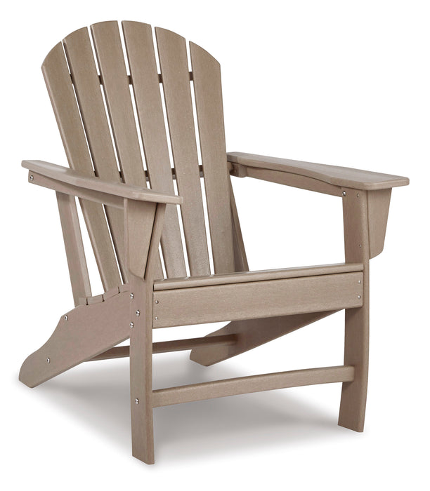 Sundown Treasure 4 Adirondack Chairs and Outdoor End Table