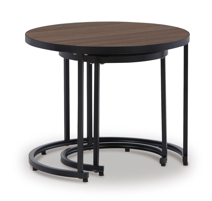 Ayla Outdoor Nesting End Tables (Set of 2)