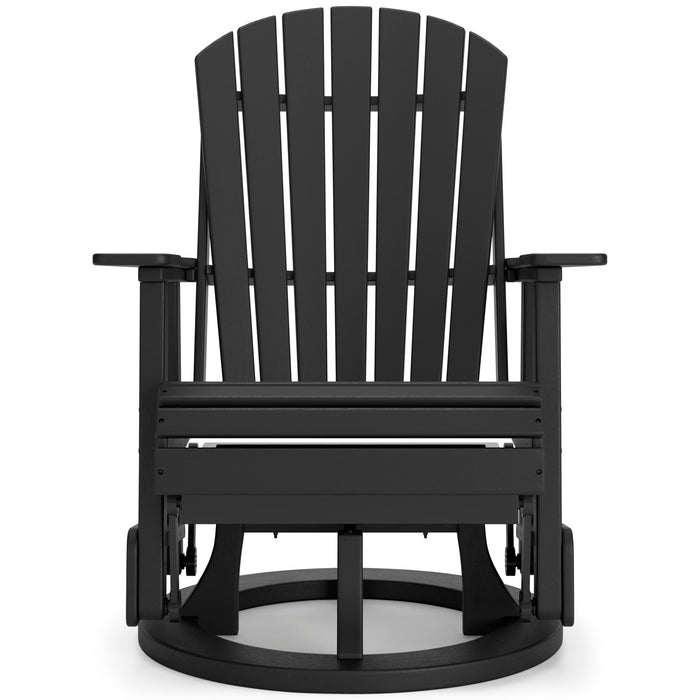 Hyland wave Outdoor Swivel Glider Chair