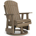 Hyland Wave Outdoor Glider Loveseat - Brown/Beige