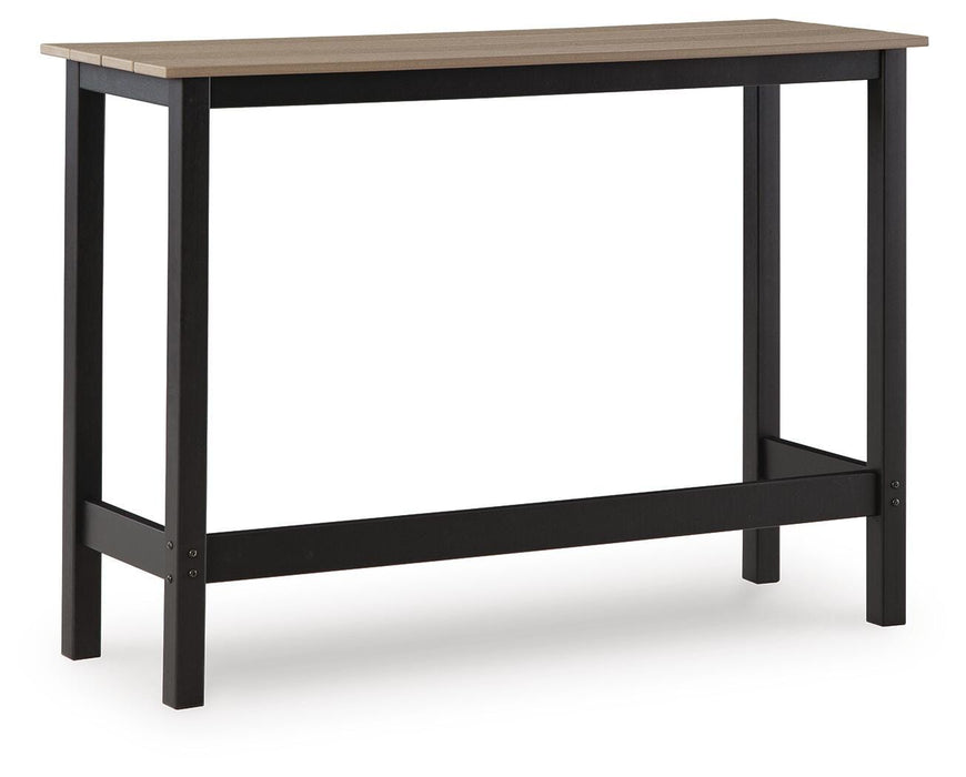 Shoreline Beach Outdoor Counter Table and 2 Barstools - image 3