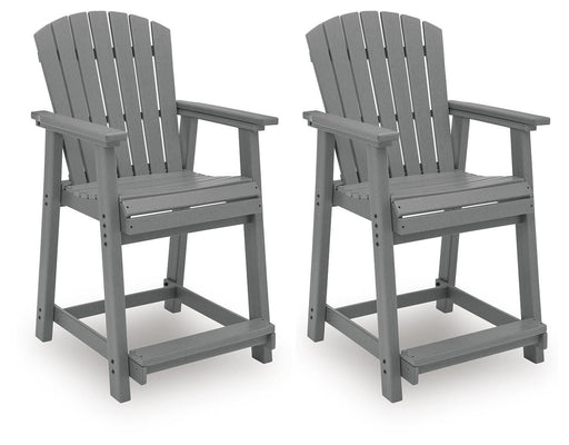 Sanctuary Beach Outdoor Counter Height Bar Stool (Set of 2) - image 1