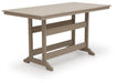 Seacliff Beach Outdoor Counter Height Dining Table - image 1