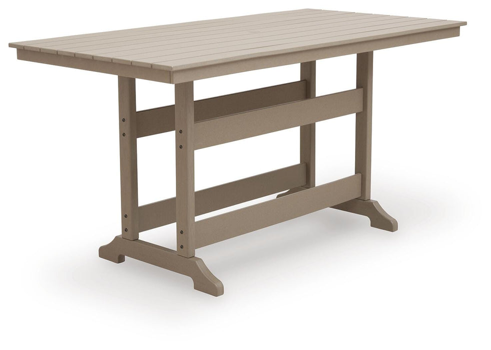 Seacliff Beach Outdoor Counter Height Dining Table - image 1