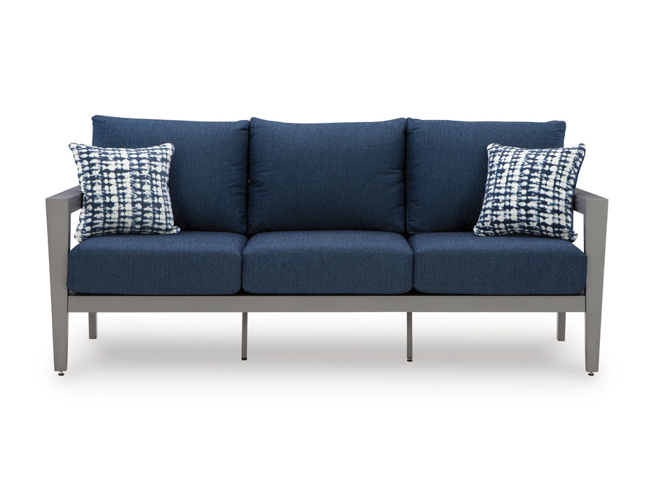 Gali Outdoor Sofa/Chairs/Table Set (Set of 4)