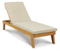 Byron Bay Chaise Lounge with Cushion