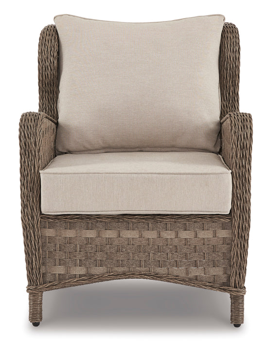 Clear Ridge Lounge Chair with Cushion (Set of 2)