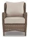 Clear Ridge Lounge Chair with Cushion (Set of 2)