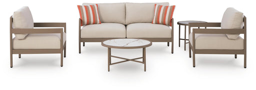 Bluff Trail Outdoor Love/Chairs/Tables Set (Set of 5) - image 1