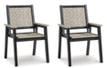 Mount Valley Arm Chair (set Of 2)