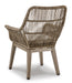 Beach Front Arm Chair with Cushion (Set of 2)