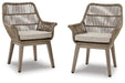 Beach Front Arm Chair with Cushion (Set of 2) - image 1
