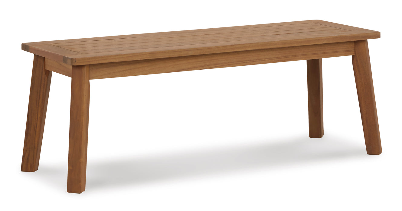 Janiyah Outdoor Dining Bench