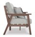 Emmeline Outdoor Loveseat with Cushion