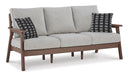 Emmeline Outdoor Sofa, 2 Lounge Chairs and Coffee Table