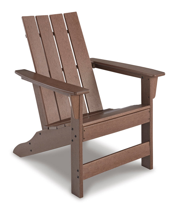 Emmeline 2 Adirondack Chairs with Tete-A-Tete Table Connector