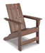 Emmeline 2 Adirondack Chairs with Tete-A-Tete Table Connector