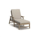 Grover Beach Outdoor Chaise Lounge with Cushion - Driftwood