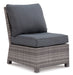 Salem Beach Armless Chair with Cushion