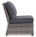 Salem Beach Armless Chair with Cushion