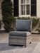 Salem Beach Armless Chair with Cushion