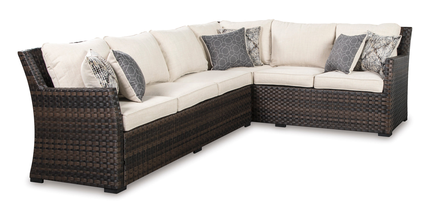 Easy Isle 3-Piece Sofa Sectional/Chair with Cushion