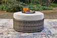 Harbor Court Ottoman with Cushion