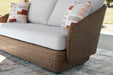 Double Point Outdoor Loveseat/2 Swivel Chairs (Set of 3) - image 6