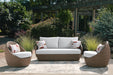 Double Point Outdoor Loveseat/2 Swivel Chairs (Set of 3) - image 2