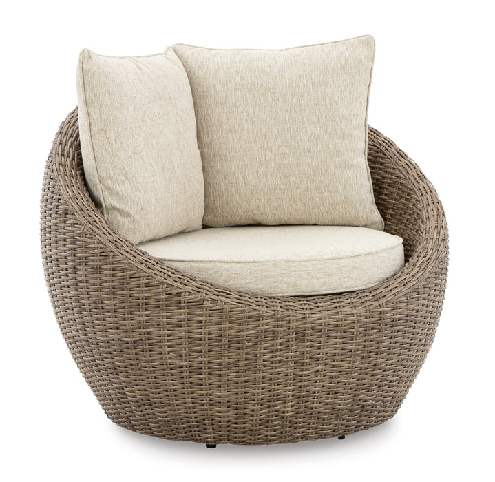 Danson Swivel Lounge with Cushion (Set of 2)