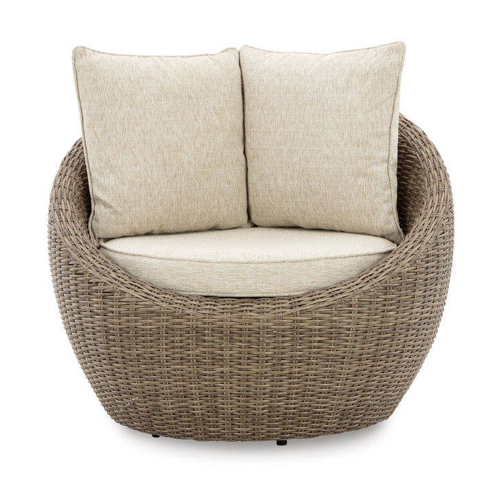 Danson Swivel Lounge with Cushion (Set of 2)