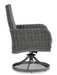 Elite Park Swivel Chair with Cushion (Set of 2)