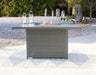 Palazzo Outdoor Bar Table with Fire Pit