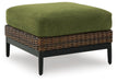 Horizon Hall Outdoor Ottoman with Cushion - image 1