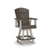 Vista Highlands Outdoor Counter Height Bar Stool (Set of 2) - Brown/White