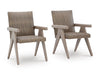 Cliff Trails Outdoor Dining Table - Brown/Beige