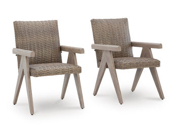 Cliff Trails Outdoor Dining Table - Brown/Beige