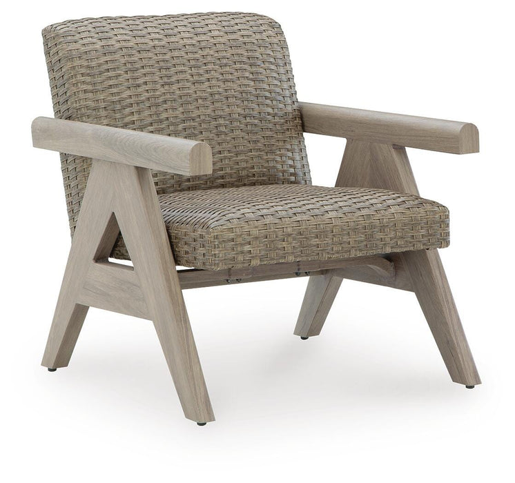 Cliff Trails Outdoor Rocking Lounge Chair - image 1