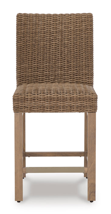 Walton Bridge Outdoor Bar Stool (Set of 2)